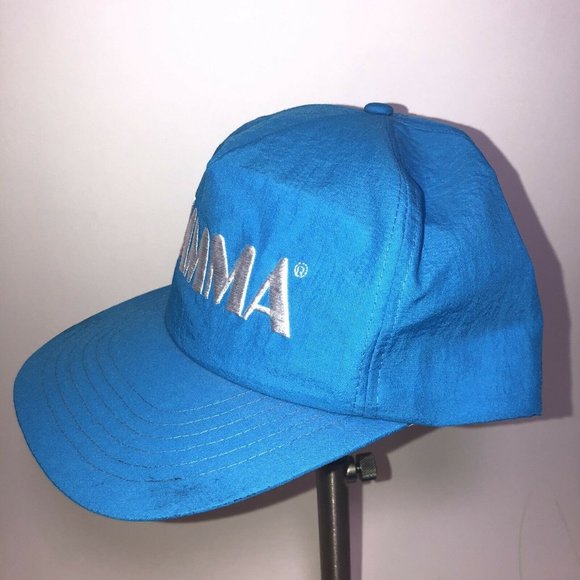 VTG 80s Gamma Trucker Hat Cap Nylon Racket Fraternity Sorority - Picture 2 of 8